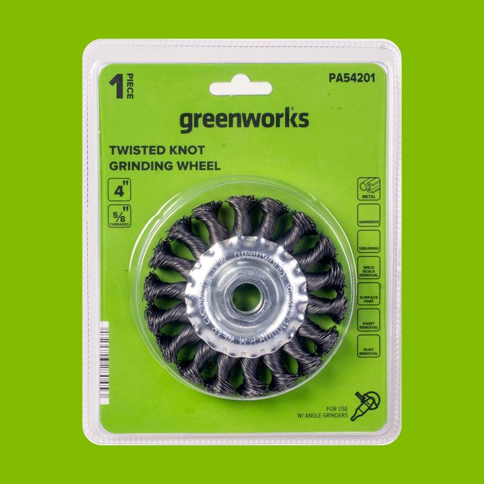 1-PC 4" Twisted Knot Grinding Wheel