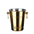 5L Gold/Rose Gold Ice Bucket Custom Logo Luxury Ice Bucket Stainless Steel Ice Bucket for Bar