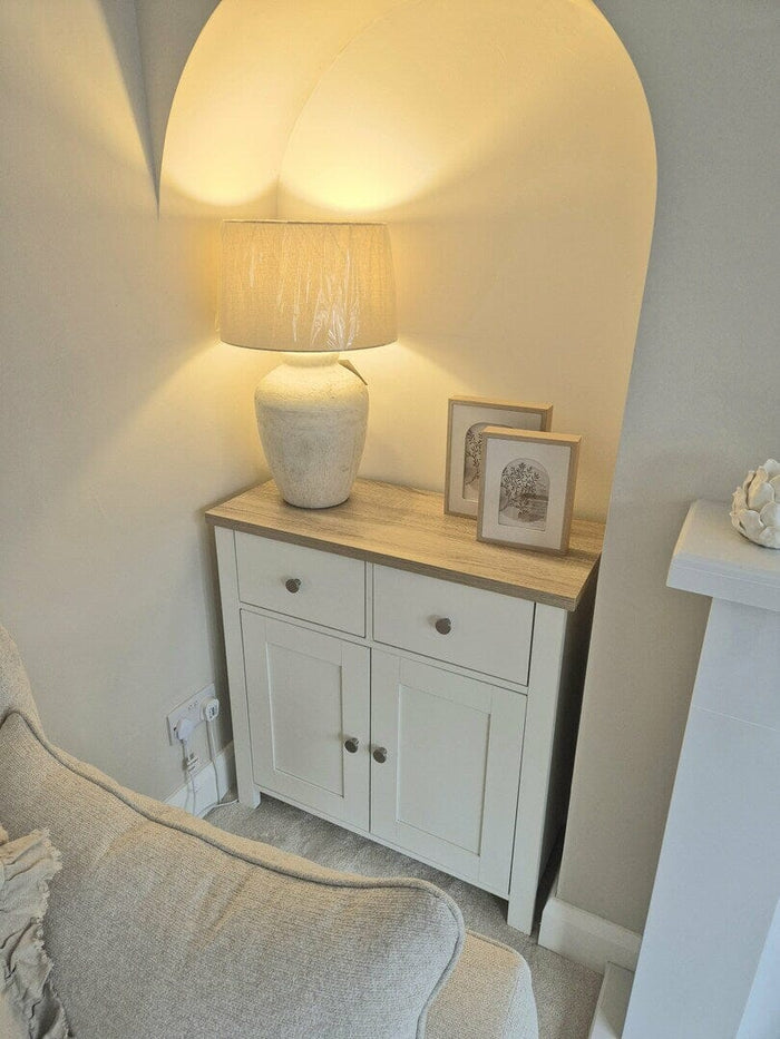 Bampton 2 Door Sideboard - White