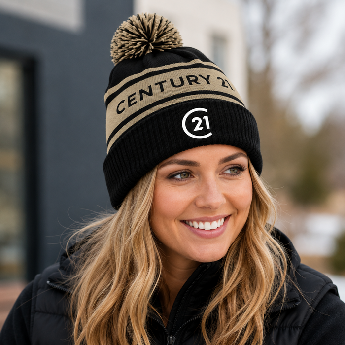 CENTURY 21 Knitted POM Beanie - Limited Edition