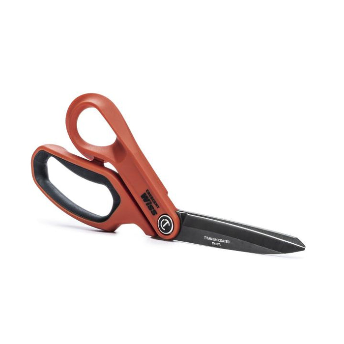 Crescent 10" Titanium Coated Offset Left Hand Tradesman Shears