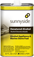 Denatured Alcohol Solvent, 1-Qt.