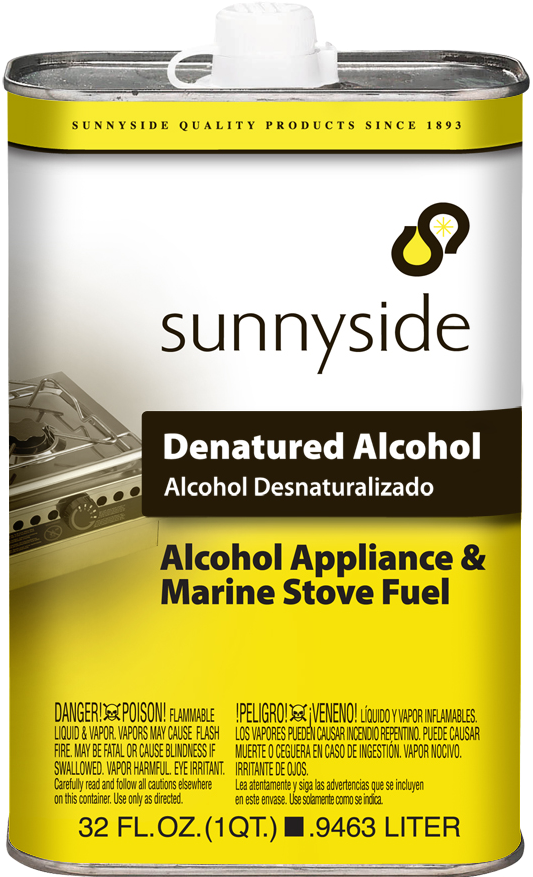 Denatured Alcohol Solvent, 1-Qt.