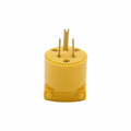 Eaton Cooper Wiring Arrow Hart Straight Blade Plug 15A, 125V Yellow
