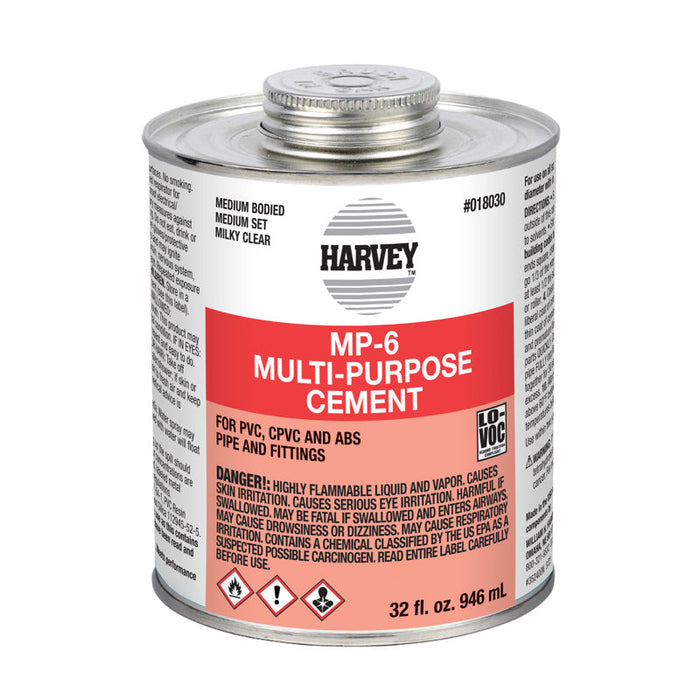 Harvey™ MP-6 Multi-Purpose Milky Clear Cement