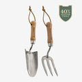 Kent & Stowe Garden Life Stainless Steel Hand Trowel & Fork Set