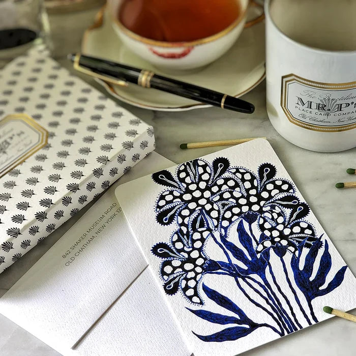 Marian McEvoy: 'Floral Fantasia' Pack of Custom Note Cards
