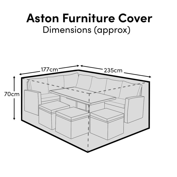 Aston Raincover - 235x177x70cm