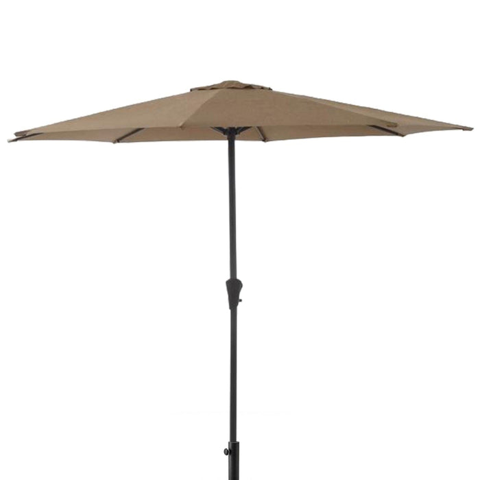 Cappuccino Parasol - 2.7m Round - Laura James