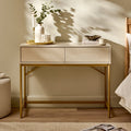 Luella 100cm Dressing Table - Driftwood - Laura James