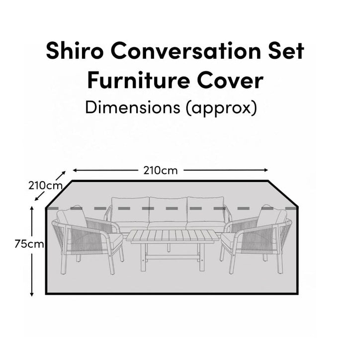 Shiro Conversation Set Furniture Cover - Laura James