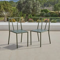 Wilder Dining Chairs - Set of 6 - Olive Green