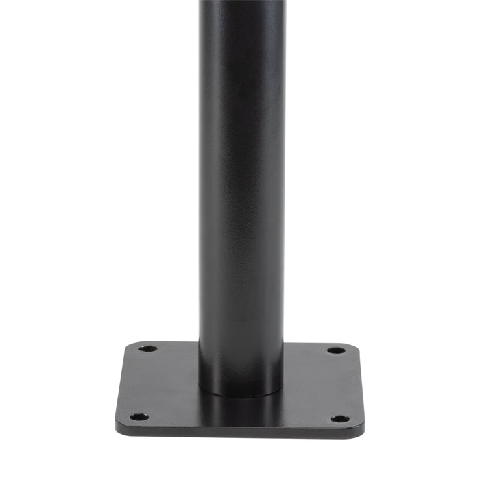 String Light Pole Stand with Mounting Plate - Hang string lights or privacy screening