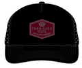 Tarnished Truth Hat - Midnight Red Patch