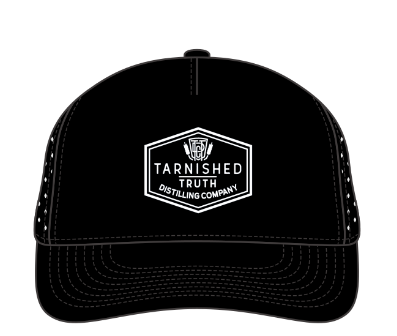 Tarnished Truth Hat- Midnight Black Patch
