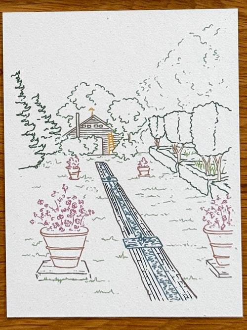 "Views Of Madoo" 4-Pack Greeting Cards