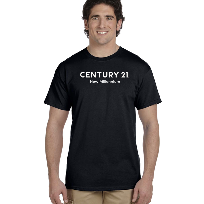 Wordmark Tee, Black Mens | New Millennium